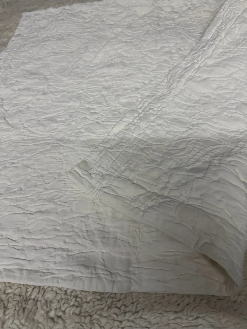 Pottery Barn lightweight quilted